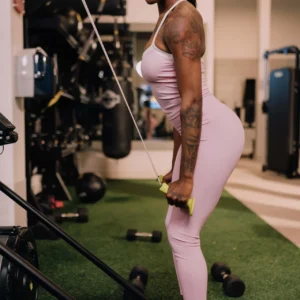 Long Leggings Baby Pink