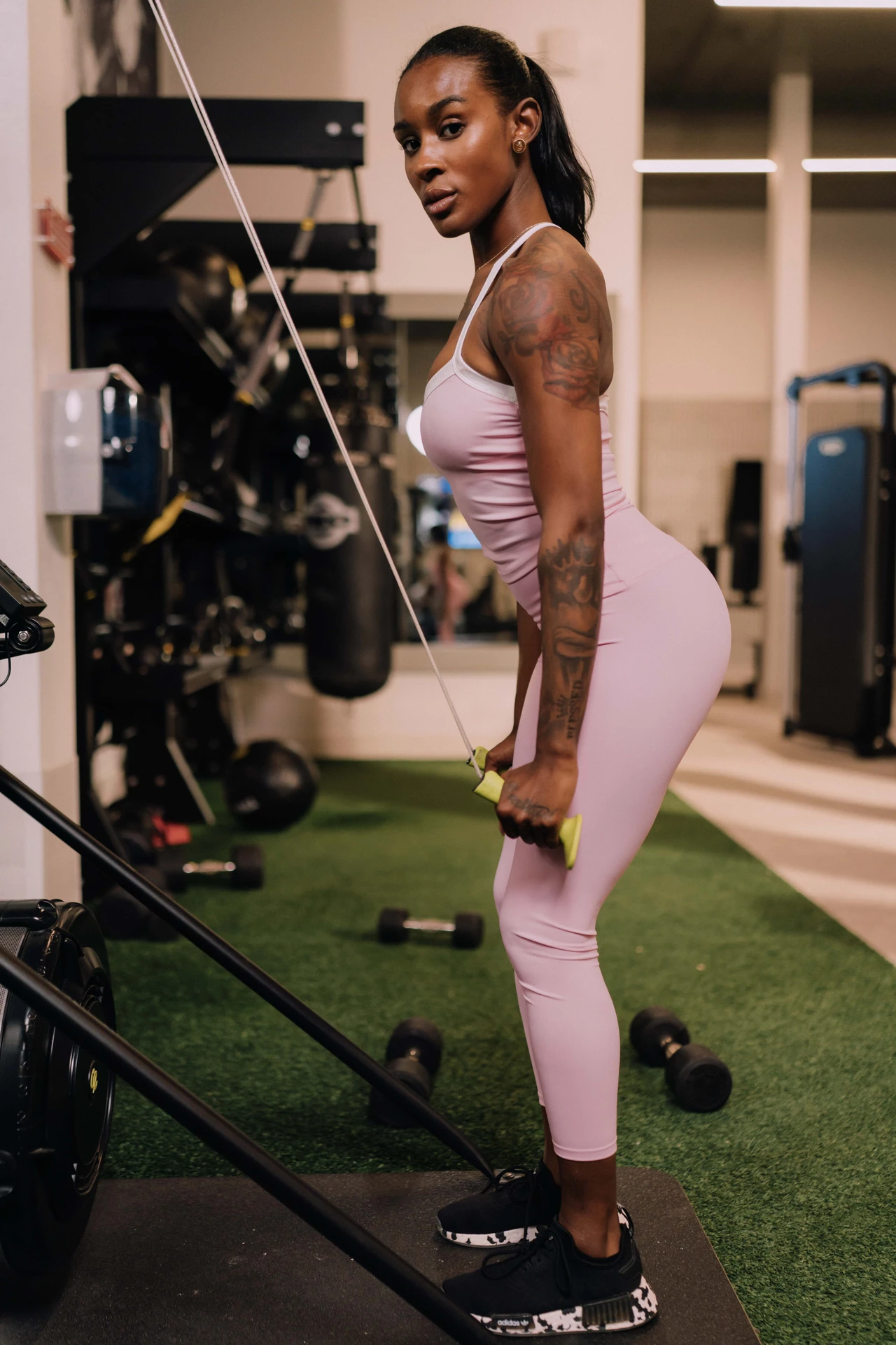 Long Leggings Baby Pink