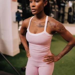 Women's Tank Top Baby Pink
