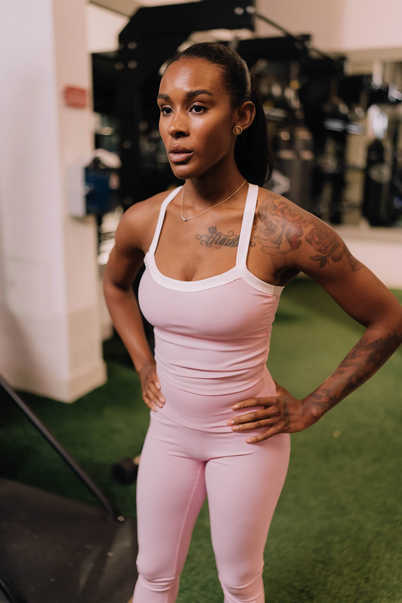 Women's Tank Top Baby Pink